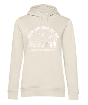 Hoodie "Zuhause ist, wo mein Stellplatz ist"